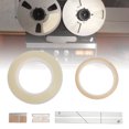 thumbnail image 1 of Tape Splicing Block Kit, Leader Tape 1/4 10 Inch Open Reel Tape Media Professional  for Reel To Reel Tape Recorder, 1 of 7