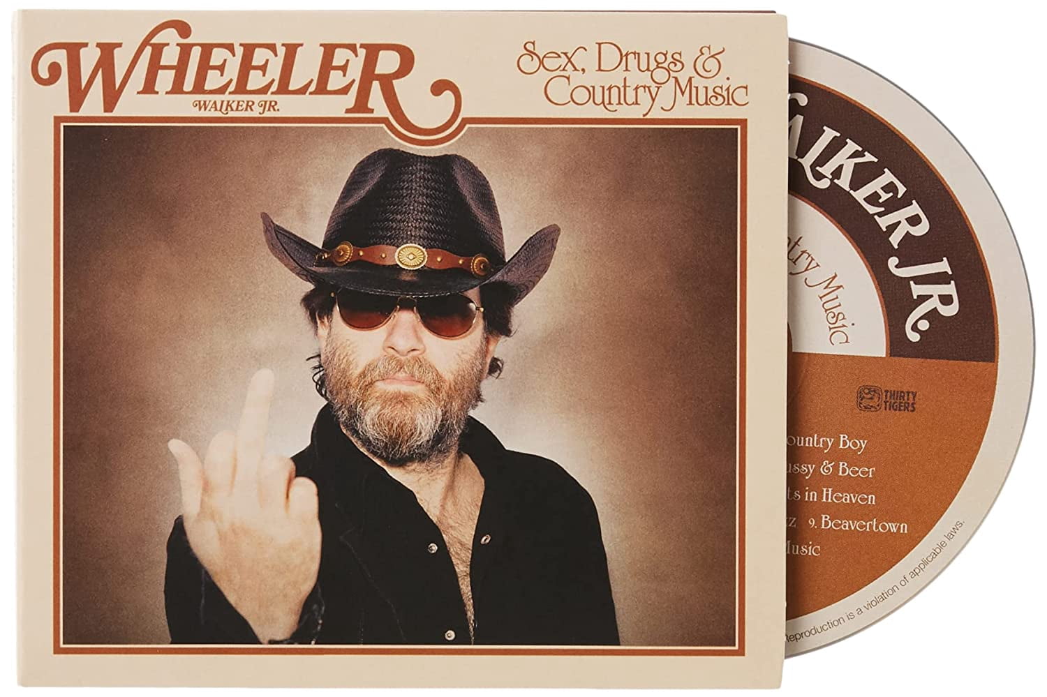 Wheeler Walker JR - Sex Drugs & Country Music - Music & Performance - CD