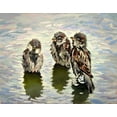 thumbnail image 2 of Pautov, Igor 18x15 White Modern Wood Framed Museum Art Print Titled - Waiting, 2 of 4