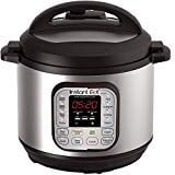 Instant Pot DUO60 6 Qt 7-in-1 Multi-Use Programmable Pressure Cooker, Slow Cooker, Rice Cooker, Steamer, Sauté, Yogurt Maker and Warmer (Renewed)