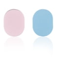 thumbnail image 6 of 1 Set 4Pcs 2 Colors PVA Sponge Makeup Powder Puff Oval Mixed Color 10.3~11x8~8.5x1.3cm 2pcs/color, 6 of 6