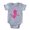 Heather Grey, variant on CafePress - New Jersey - Cute Infant Baby Football Bodysuit
