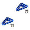 thumbnail image 1 of Kenally Pedal de freno trasero para motocicleta, punta de placa de paso, descanso dentado, reemplazo negro Azul 2piezas Kenally CBP257093, 1 of 6