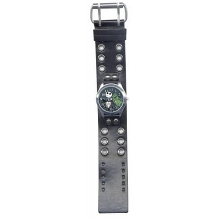 URBAN STATION 41578 THE NIGHTMARE BEFORE CHRISTMAS LEATHER BAND WATCH
