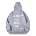 thumbnail image 4 of SIYUDAN Womens Sweatshirt Hoodies Long Sleeve Hoodie Women Pullover Cute Hoodies Green Womens Sweatshirt Women Fall Jacket College Wear, 4 of 4