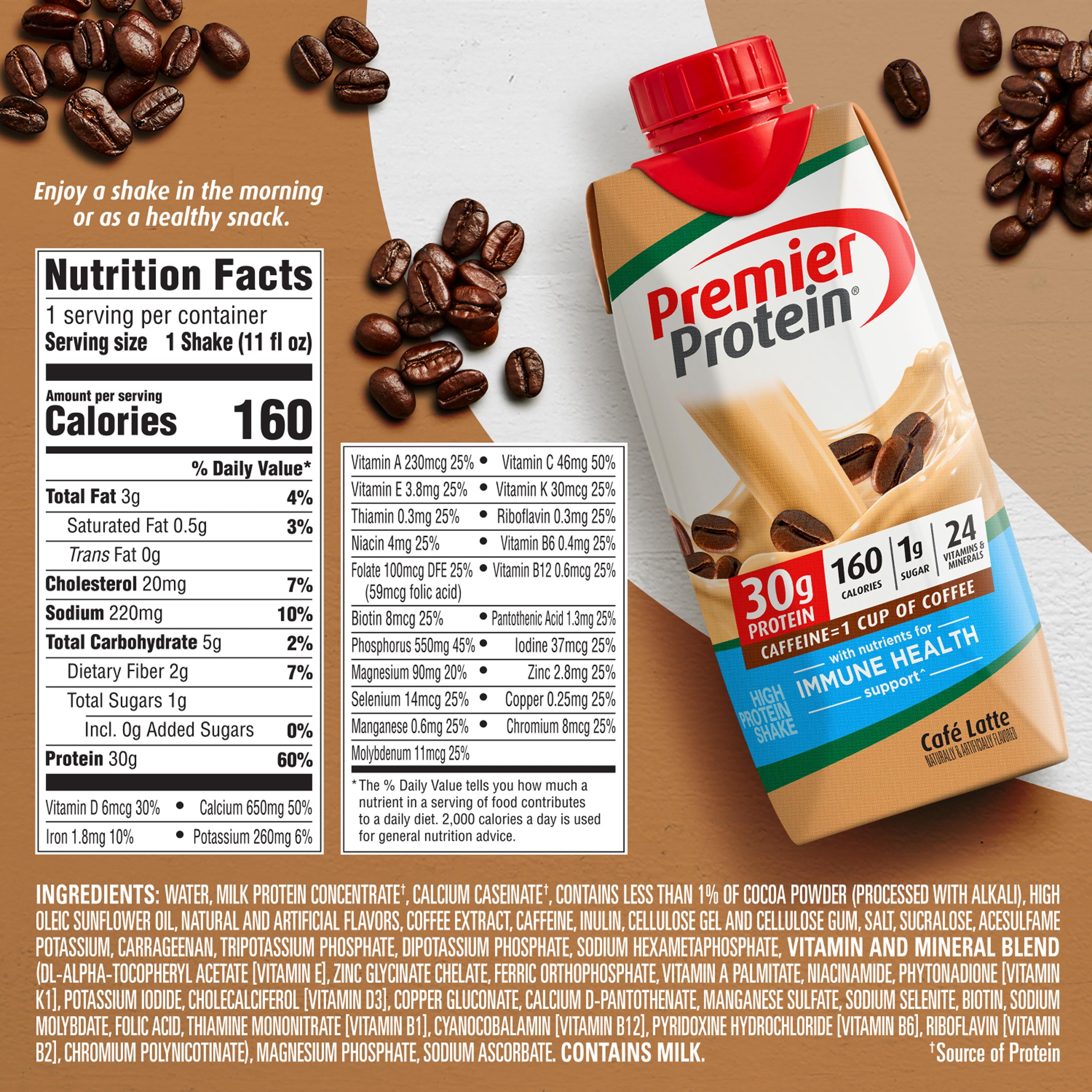 premier protein coffee smoothie
