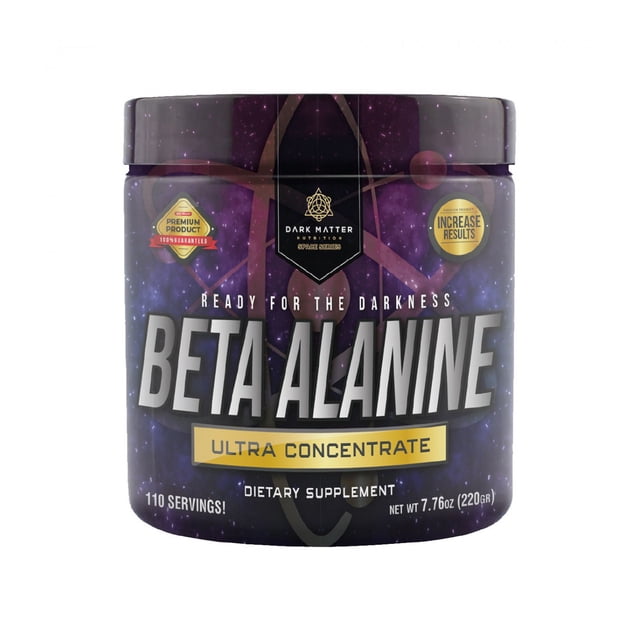 Dark Matter Beta Alanine - Suplemento en Polvo 100% Puro - 220g (110 Servicios)