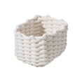 thumbnail image 2 of BAOPAI Practical Multipurpose Cotton Desktop Storage Basket Organizer for Keys Remotes Cosmetics and Personal Care Items Home and Office Use, 2 of 6