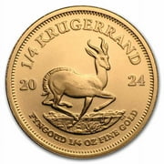 2024 South Africa 1/4 oz Gold Krugerrand BU