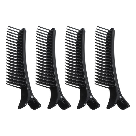 4pcs Grip Clips Hair Sectioning Clips Hair Parting Comb Clips for Salon Hair Cutting Coloring