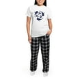 thumbnail image 5 of CafePress - Whale Sahrk Blue Spiral Women's Light Pajamas - Women's Short Sleeve Print T-Shirt and Pants Light Cotton Pajama Set, 5 of 7