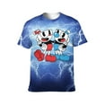 thumbnail image 5 of Cuphead T-Shirts for Men Women, Anime Short Shirts, Unisex Short Sleeve Tops, Crew Neck Tee Shirts, S-4XL, 5 of 8