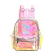 thumbnail image 2 of Girl PVC Transparent Holographic Backpack Fashion Kids Mermaid Holographic Backpack School Bags, 2 of 7