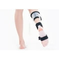 thumbnail image 2 of hemiplegia rehabilitation equipment Foot drop care Oblique orthosis correction brace ankle foot traction orthodontic stroke (left foot,M), 2 of 4