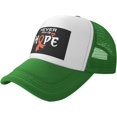 thumbnail image 1 of Leukemia Awareness Mesh Back Trucker Cap Baseball Cap, 1 of 8
