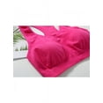 thumbnail image 6 of Women Girls Padded Seamless Bra Vest Tops Rimless Bras Plus Size Shockproof Bra Underwear, 6 of 9