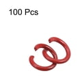 thumbnail image 3 of Unique Bargains Open Jump Rings, 8mm Colorful O-ring Connectors for DIY Crafts Jewelry Making, Carbon Steel, Red, 100Pack, 3 of 5
