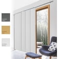 thumbnail image 2 of ZXNYH Blinds for Sliding Glass Doors , Vertical Blinds for Patio Doors , Room Divider ,Skyrise White (Light Filtering) W:46-86 x H: 0-96 inch, 2 of 8