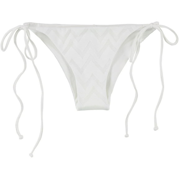 Tavik Womens Jax Bikini Swim Bottom, White, Large