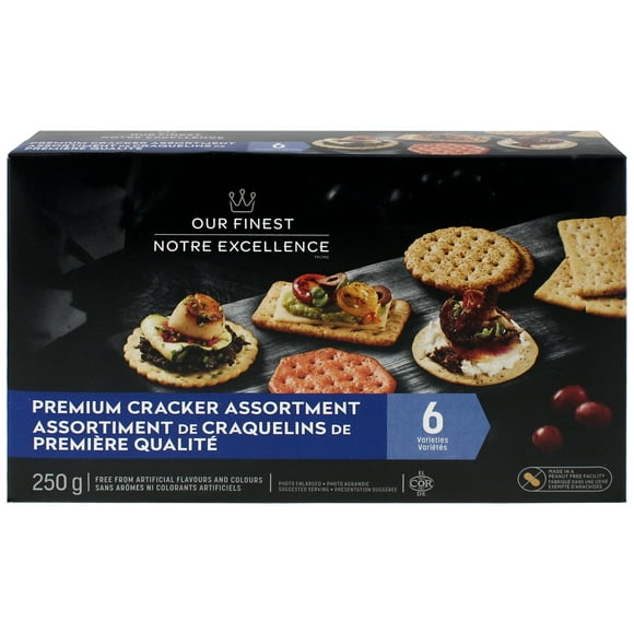 Our Finest Premium Cracker Assortment, 250 g