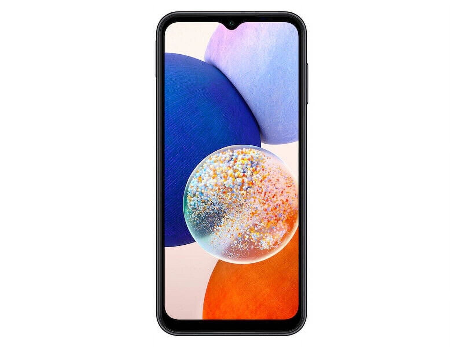 Samsung SM-A146UZKDXAA Galaxy A14 5G Smartphone - Unlocked - 6.6 Inches Display - Octa-Core CPU - 64 GB - MicroSD - Wi-Fi - USB - Bluetooth - 3.5mm Stereo Earjack - NFC -5000 mAh&nbsp;