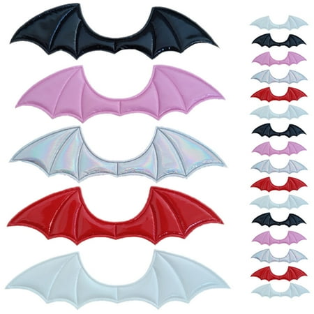 

20Pcs Halloween Crafts Bat Wing DIY Bat Wing Hair Decoration Shoe Clothes Accessories