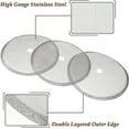 thumbnail image 1 of 3Pcs Coffee Filter Stainless Replacement Meshes High Temperature Home Kitchen Restsurant Hotel Resistant Tea Maker Filters Home Kitchen Hotel Party Bar, 1 of 7