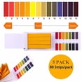thumbnail image 2 of pH Test Strips,5 Packs of 400 Strips pH 1-14 Test Paper,for Urine,Saliva,Drinking Water,Pool,Spa,Soap,Fish Tank and Liquids, 2 of 7