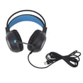 thumbnail image 1 of Auriculares para juegos con iluminación RGB, sonido envolvente de 7,1 canales, USB y conector dual de 3,5 mm, auriculares para juegos con cable para PC, consola y portátil, color negro, 1 of 5