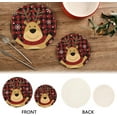 thumbnail image 4 of GZHJMY Reinderr Trivets for Hot Pots and Pans and Pot Holders 2PCS – Cotton Rope Round Mats, for Kitchens, Coasters, Placemats for Kitchen Pans Bowl Teapot, 4 of 7
