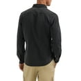 thumbnail image 3 of Wrangler® Men's Slim Fit Long Sleeve Woven Twill Shirt with Sunglasses Cleaner, Sizes S-5XL, 3 of 3