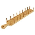 thumbnail image 2 of Axioma 2 Pieces Taco Holder 8 Soft or Hard Shell Tacos Retro Tortillas Appetizer Wooden, 2 of 9