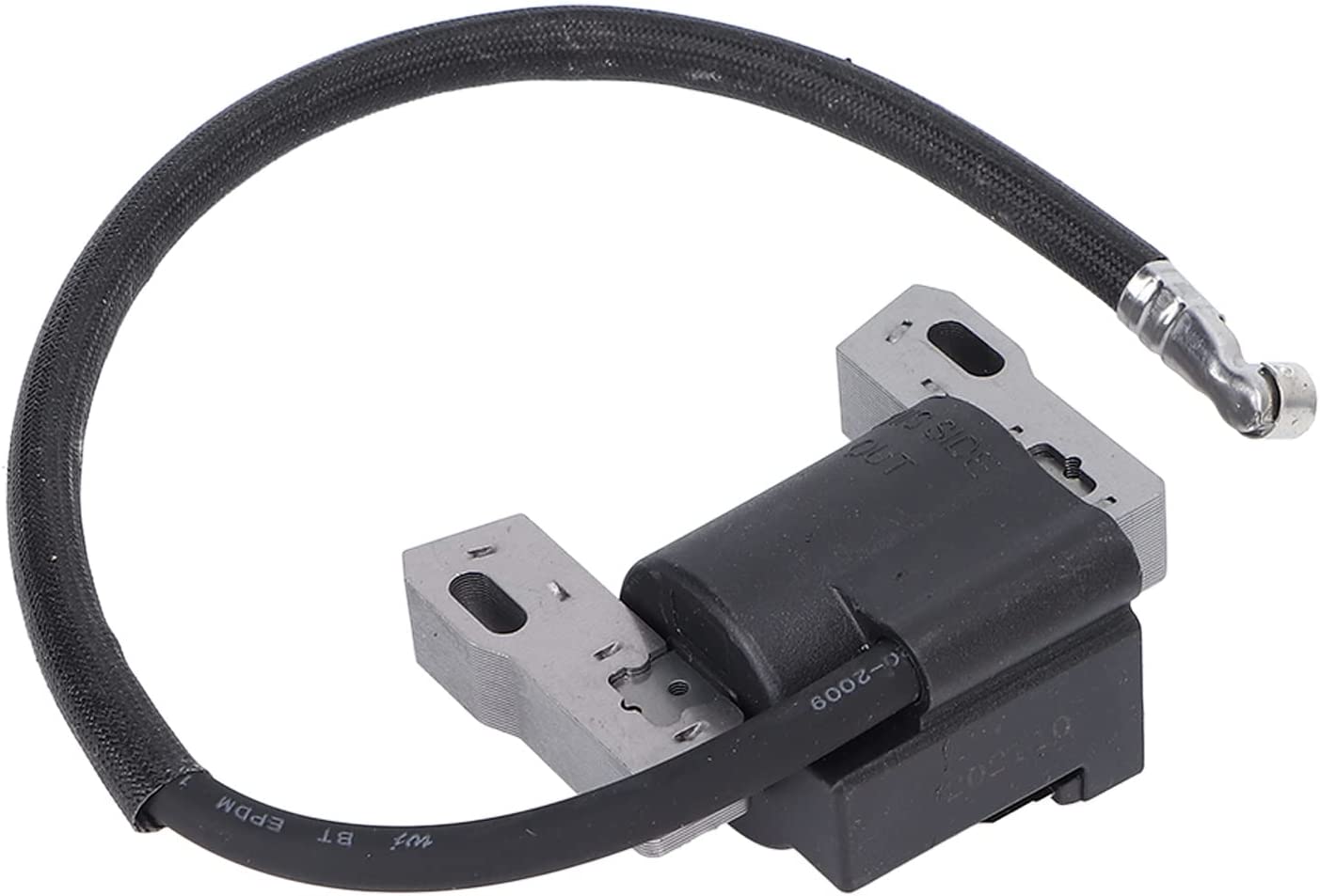 Lawn mower spark coil lawn mower ignition wire horsepower engine ignition (black) (1pcs