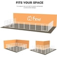 thumbnail image 5 of FXW Homeplus Unleashed Indoor Dog Playpen - Stress-Free and Safe Play, Heavy Duty 32 Inch 16 Panels Dog Pen for Small and Medium Dogs, White│Patented, 5 of 6