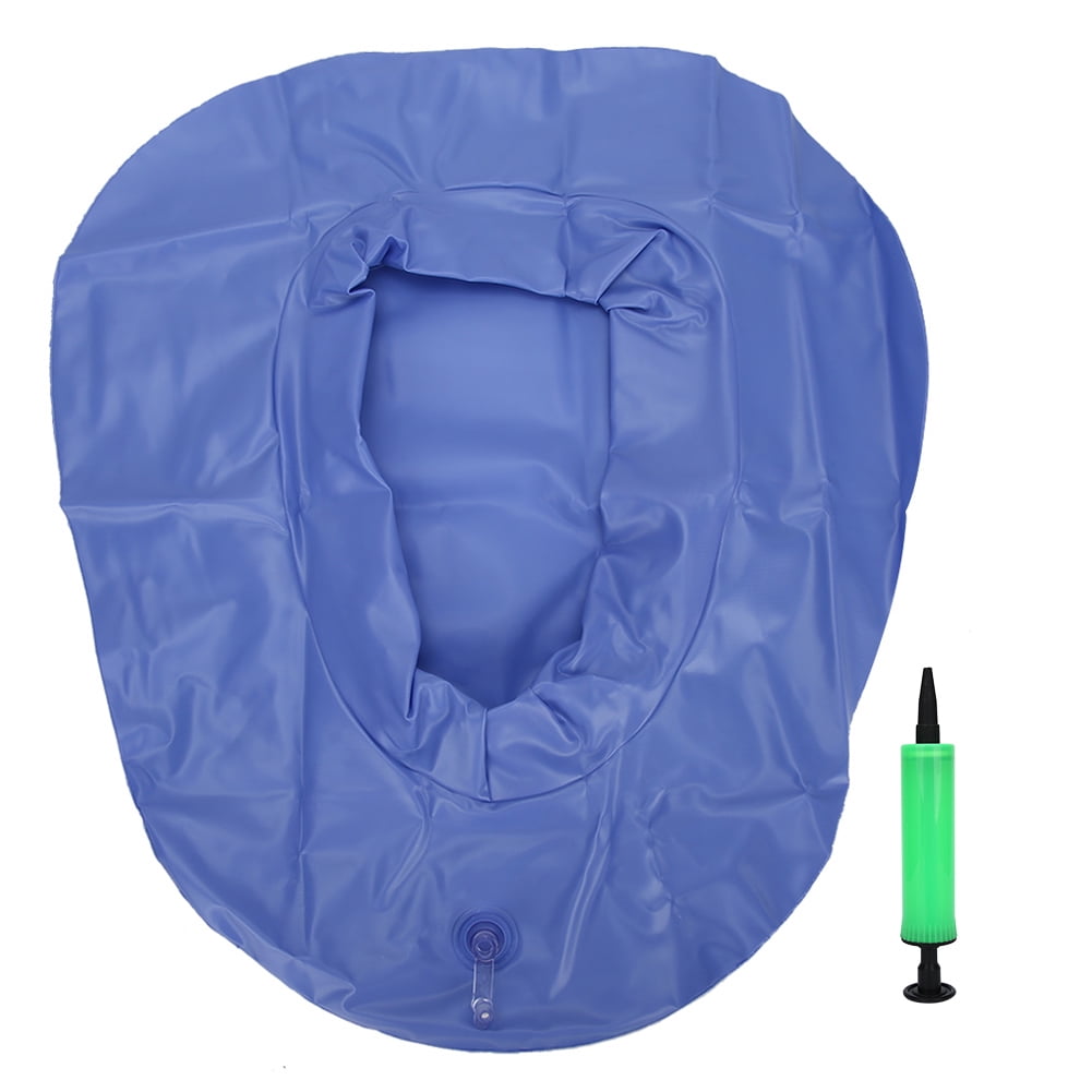 Herwey Bedpan,Inflatable Bedpan Reusable Soft Comfortable Elderly Bedridden Patients Inflatable