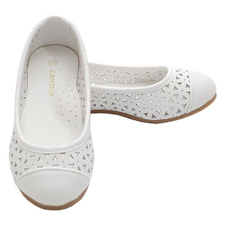 white flat dress shoes