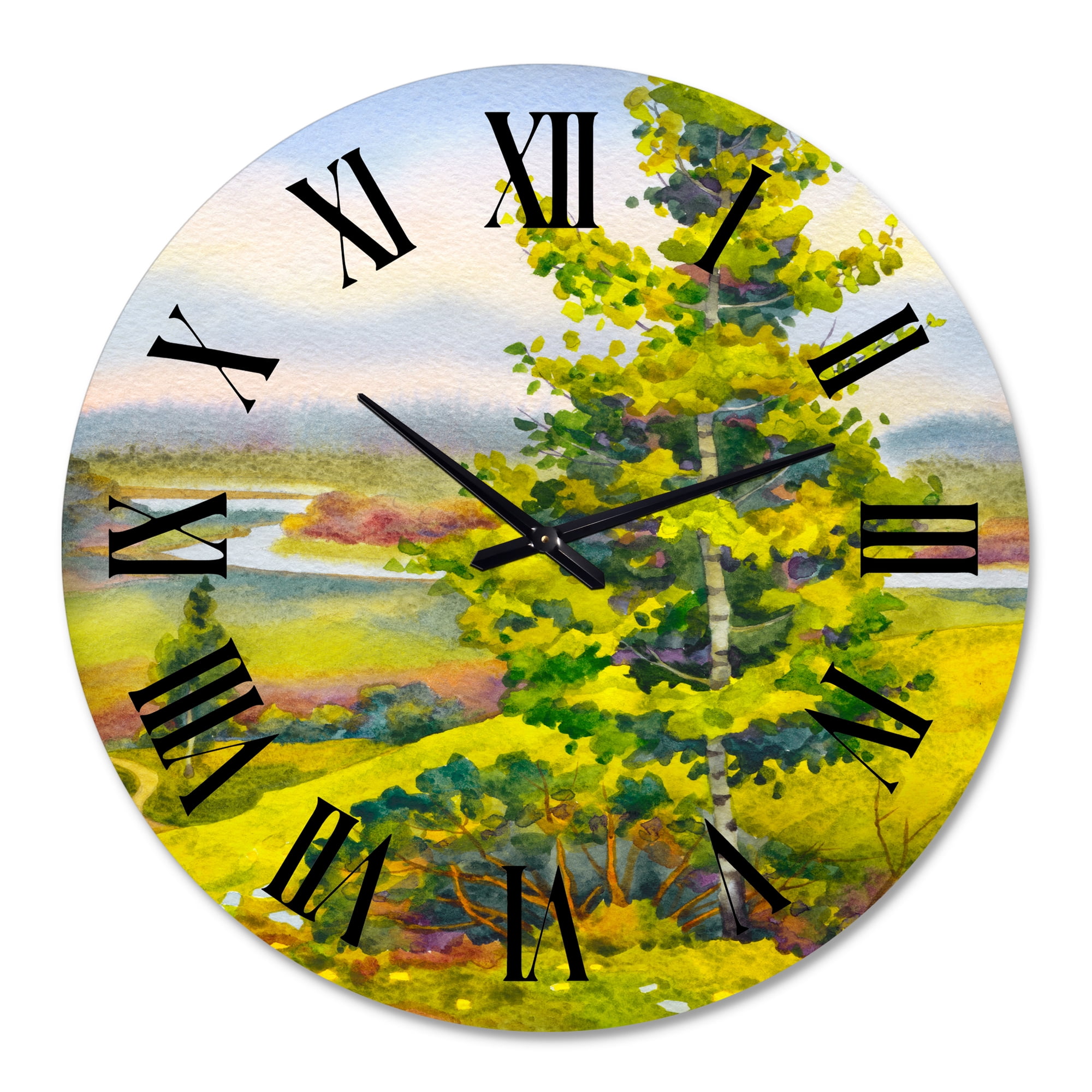 Designart 1 in Quartz Wall Clock