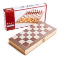 thumbnail image 4 of TFixol Wooden International Chess Set Entertainment Game Chess with Folding Board, 4 of 7