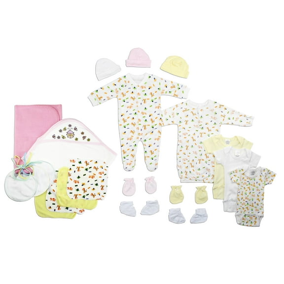 Newborn Baby Girls 21 Pc Layette Baby Shower Gift