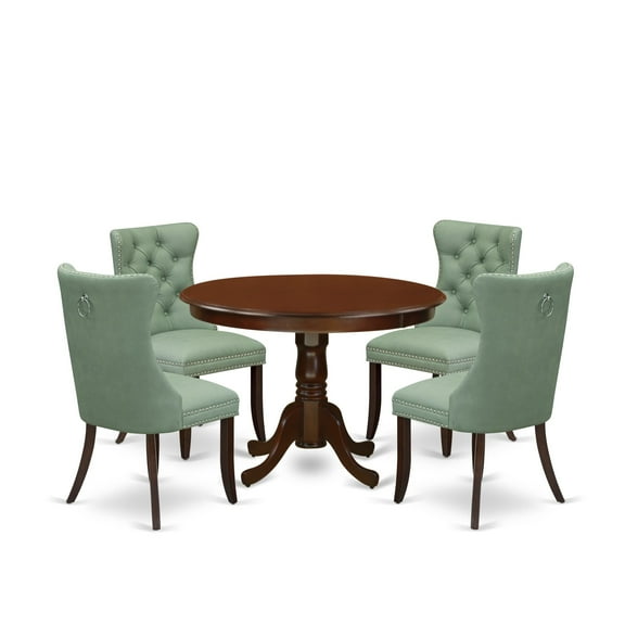 East West Furniture 5 Piece Dining Room Set