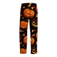 thumbnail image 4 of Satingcolo Mens Pajama Pants Funny Pajama Pants for Men Soft Halloween Printed Sleepwear Bottoms Novelty Sleep Lounge Pants, 4 of 7