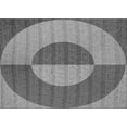 thumbnail image 1 of Ahgly Company Machine Washable Indoor Rectangle Transitional Carbon Gray Area Rugs, 2' x 4', 1 of 7