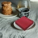 thumbnail image 2 of 50 servilletas de cóctel desechables para bebidas, toallas de papel para manos, servilletas de cena para cocina, restaurante, hogar, boda, fiesta, color rojo oscuro, 2 of 5