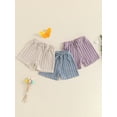 thumbnail image 6 of Aojekbee Toddler Boy Girl Plain Shorts Drawstring Waist Casual Shorts Summer Loose Fitting Lounge Shorts, 6 of 9