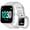 Grey, variant on IOWODO 1.85 Smart Watch with Bluetooth Call (Answer/Make), 100+ Sports Modes, AI Voice Assistant, IP68 Waterproof Fitness Tracker for Android and iPhone, Gift for Women Men (Pink)