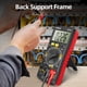 thumbnail image 2 of SZ08 MultíMetro Digital Medidor de Almacenamiento Ultrafino VoltíMetro AutomáTico AC DC 220V Resistencia Handhold Testers Red, 2 of 7