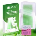 thumbnail image 3 of 20-Piece Waxed Hair Removal Paper Set - Gentle, Portable, and Quick Tear Pull for Easy Hair Removal, 3 of 4