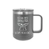 Yo-Da Best Daughter Love You I Do - Engraved Coffee Mug with Handle Cup Unique Funny Birthday Gift Graduation Gifts for Women Daughter Offspring Girl Star Wars Yoda (15 oz Mug, Grey)