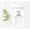 thumbnail image 4 of Inkdotpot 50-PackBaby WordScrambleBaby ShowerGame Cards Gender Neutral Deer Animal Party Supplies-Fun Baby Shower Game Favors, 4 of 6