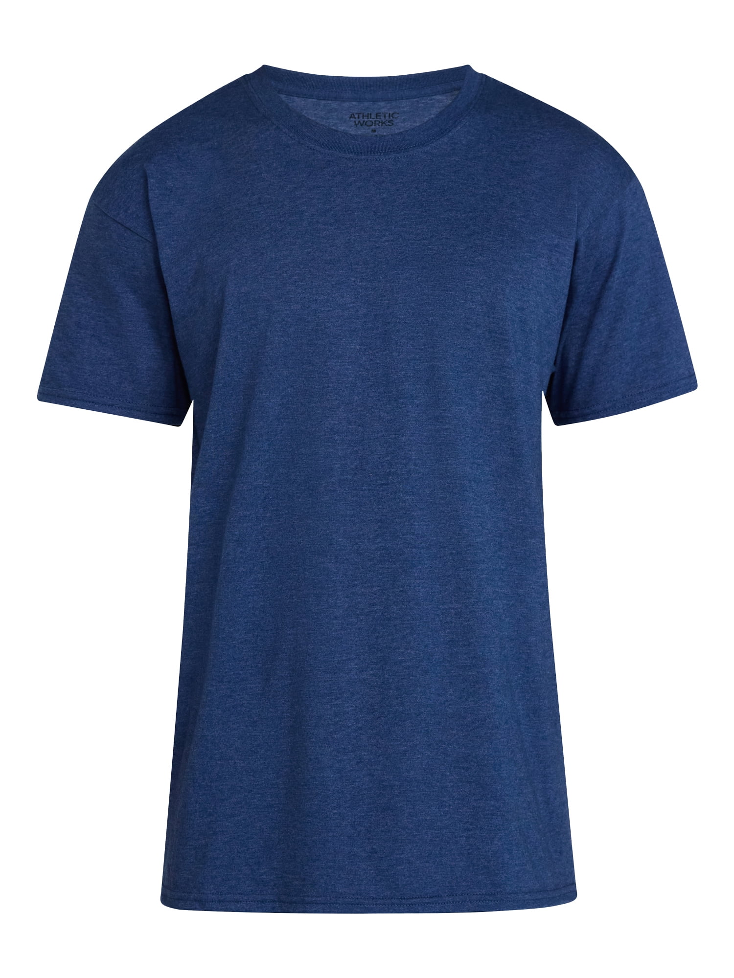 Athletic Works Men's and Big Men's Cotton Active Tee with Short Sleeves, Sizes XS-4XLT